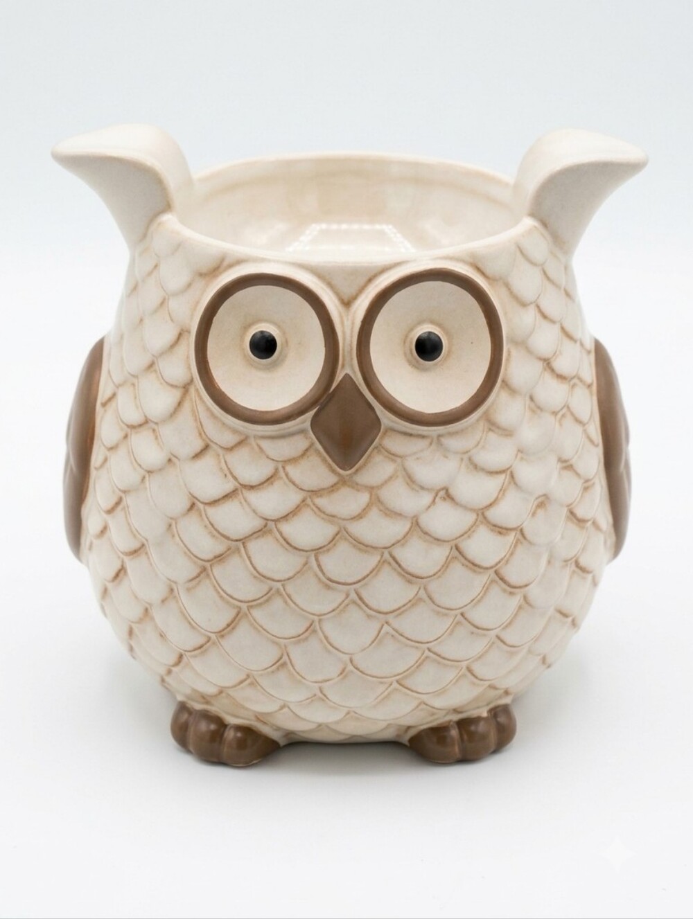 Gold Canyon Ceramic Owl Scent Pod Wax Warmer Model 83371 Electric with Timer